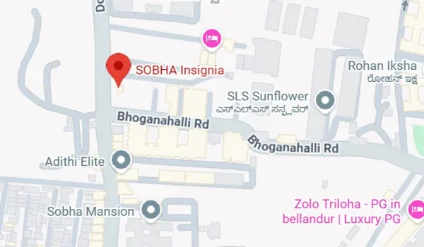Featured Image of Sobha Insignia Location