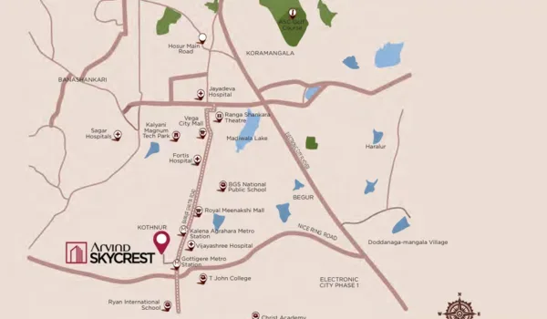 Arvind Skycrest Location Featured Image of Arvind Skycrest Location