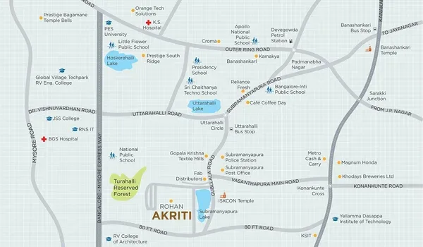 Featured Image of Rohan Akriti Location 