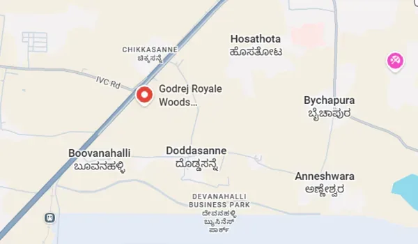 Featured Image of Godrej Woods Location