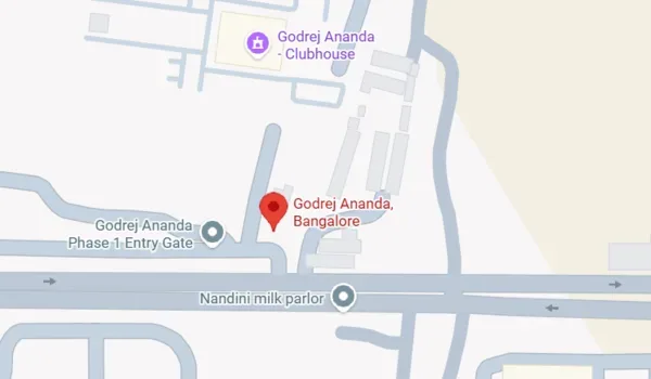 Godrej Ananda Location Featured Image of Godrej Ananda Location