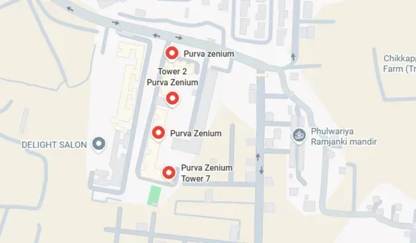 Purva Zenium Location Featured Image of Purva Zenium Location