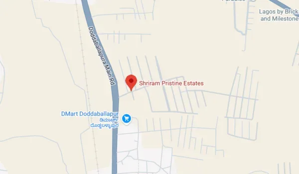 Featured Image of Shriram Pristine Estates Location