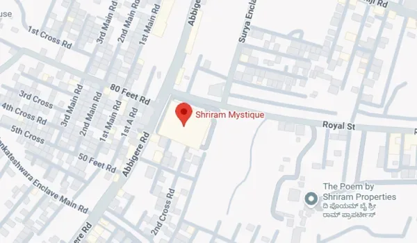 Featured Image of Shriram Mystique Location