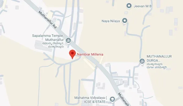 Featured Image of Nambiar Millenia Location